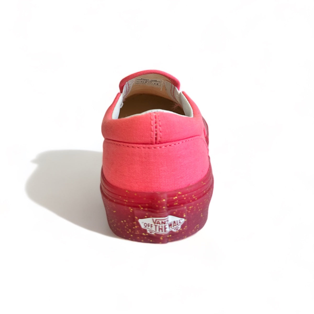 VANS 3 2QIVUM GLITTER OUTSOLE CLASSIC SLIP ON