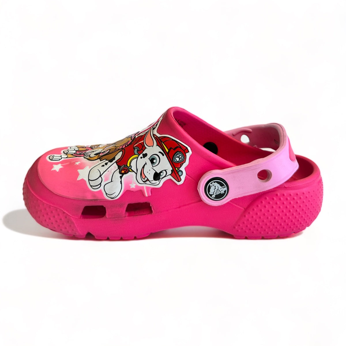 CROCS 205204 6JU VIBRANT PINK FUNLAB PAW PATROL CLOGS PS G