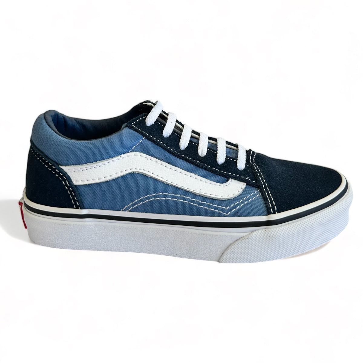 VANS W9TNWD NAVY/TRUE WHITE OLD SKOOL  16-22